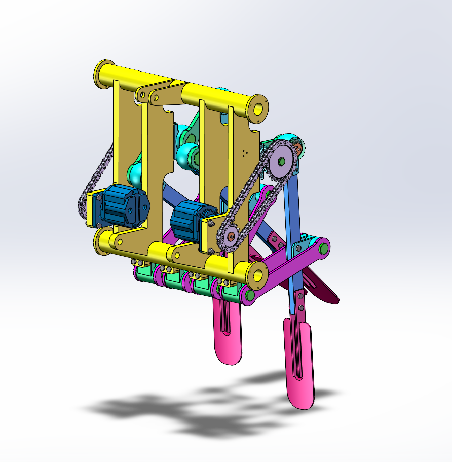 牵引式果园翻土机（SW+CAD+说明书）