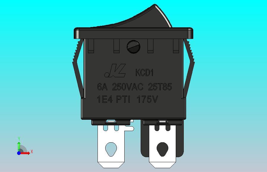翘板开关KCD1-104