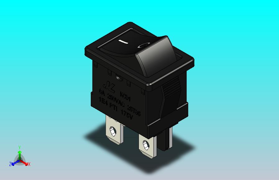 翘板开关KCD1-104