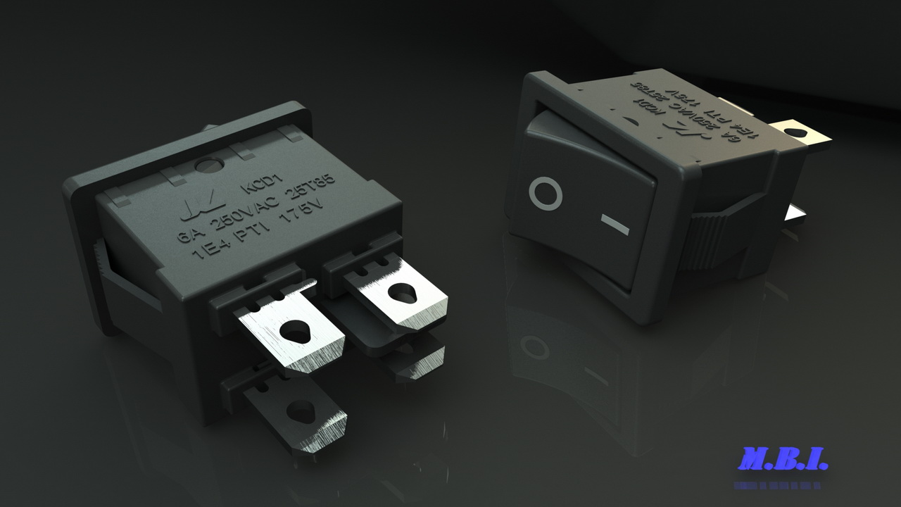 翘板开关KCD1-104