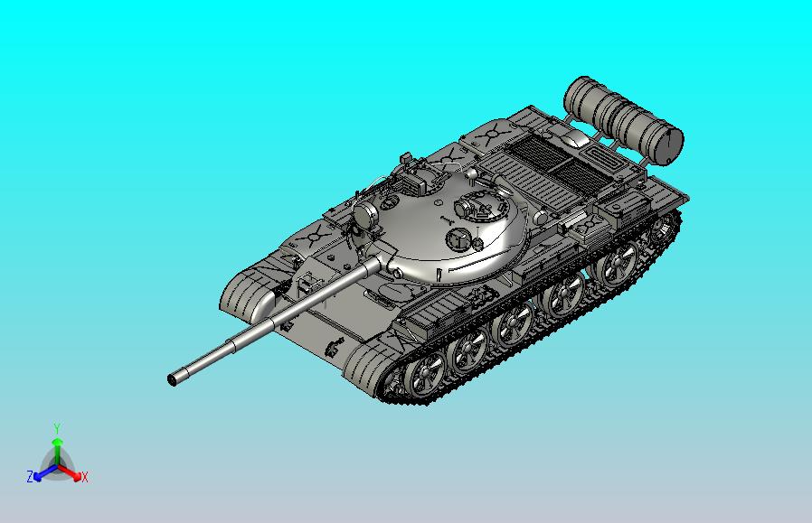T-62A坦克(1)