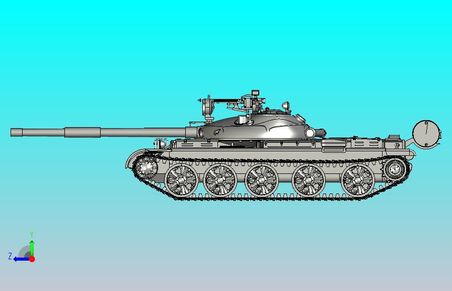 T-62A坦克(1)