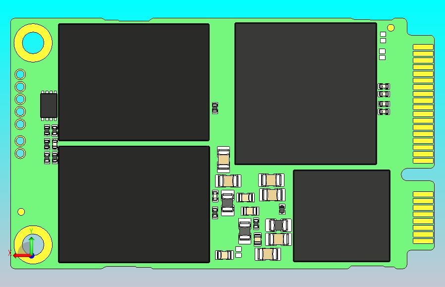 三星850 EVO 1 TB mSATA 2英寸固态硬盘(MZ-M5E1T0BW)