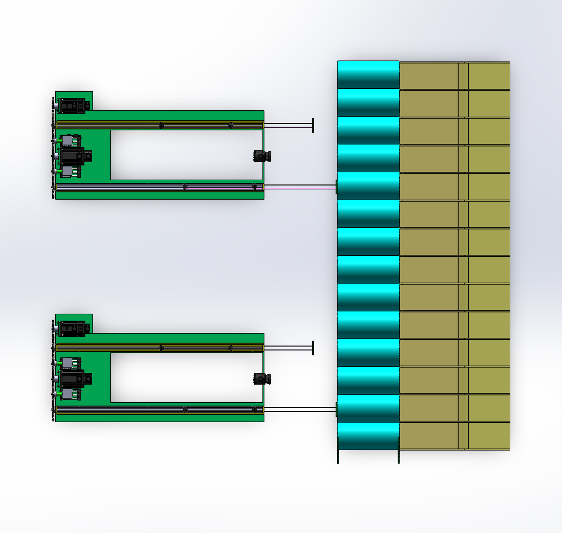 铸件分拣机器人设计（SW+CAD+说明书）
