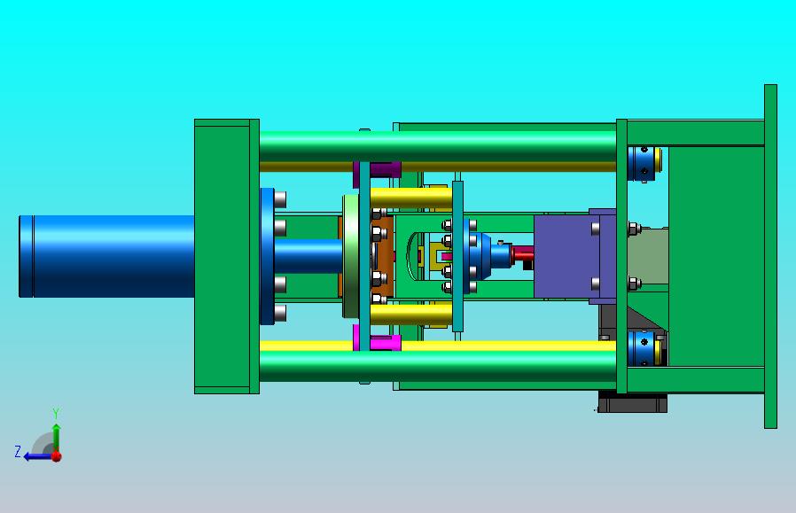自动上料液压钢管冲孔机（SW+CAD+说明书）