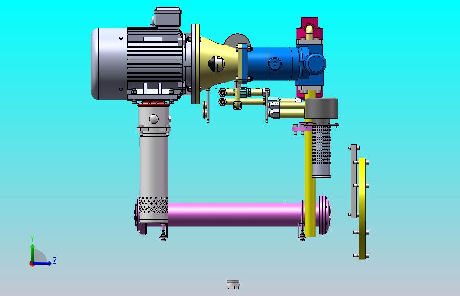 液压泵站（22MPa-30L）（SW+CAD+说明书）