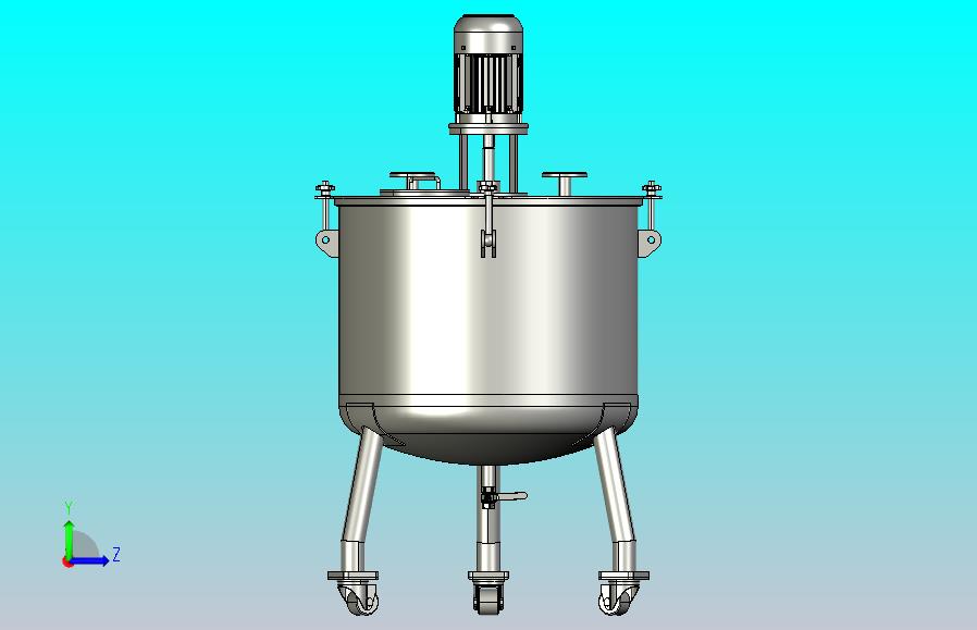 溶液混合容器搅拌器