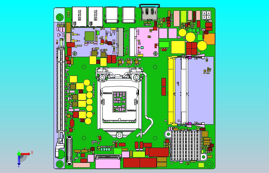 SD106-Q170主板（友通Mini ITX）