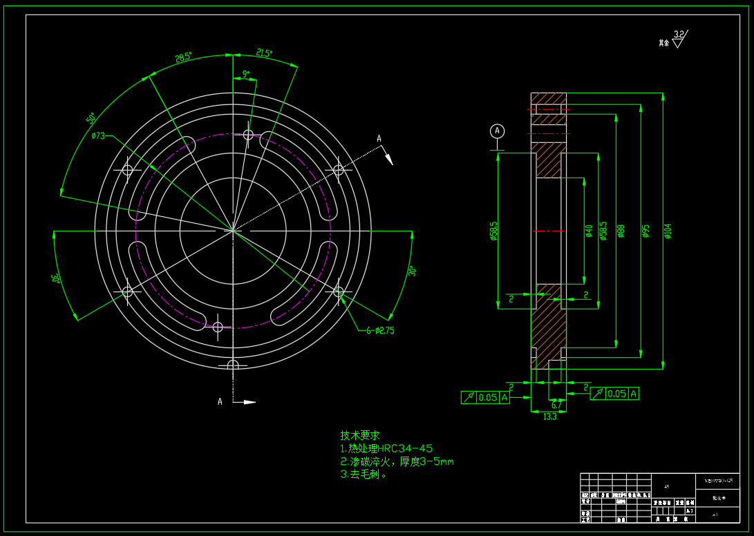 XB01VSO-125斜盘式轴向变量柱塞泵（CAD+说明书）