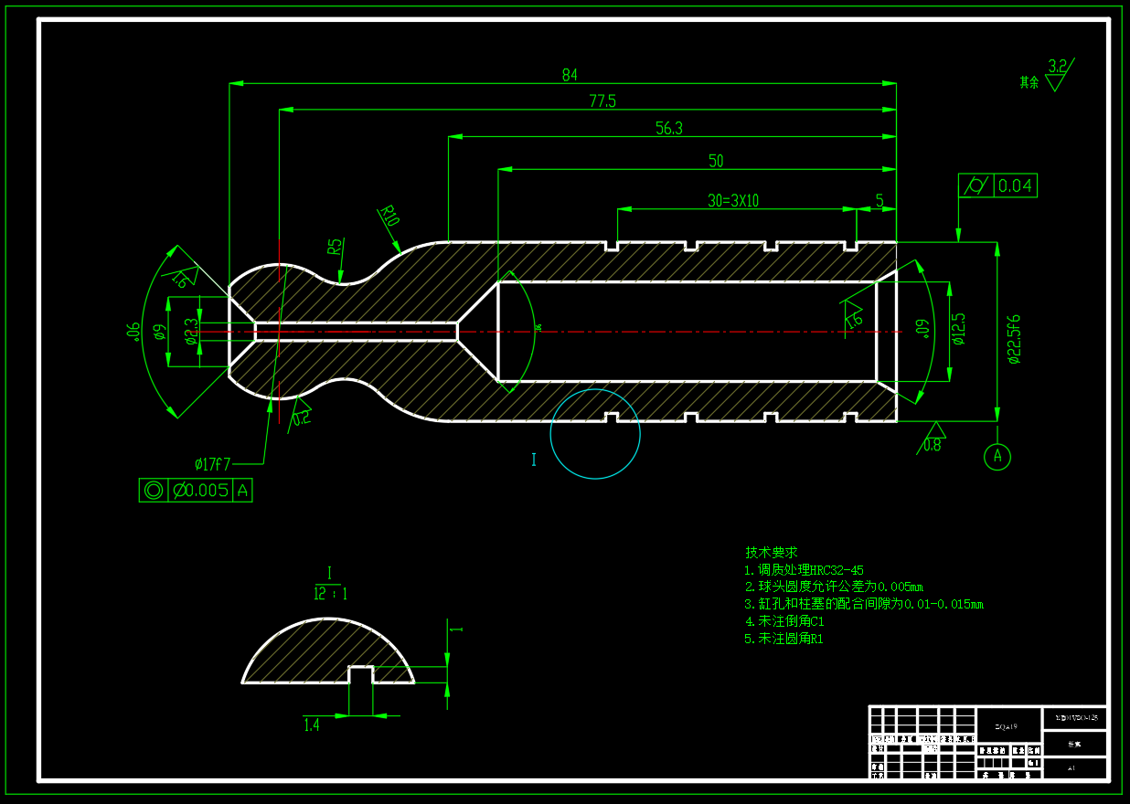 XB01VSO-125斜盘式轴向变量柱塞泵（CAD+说明书）