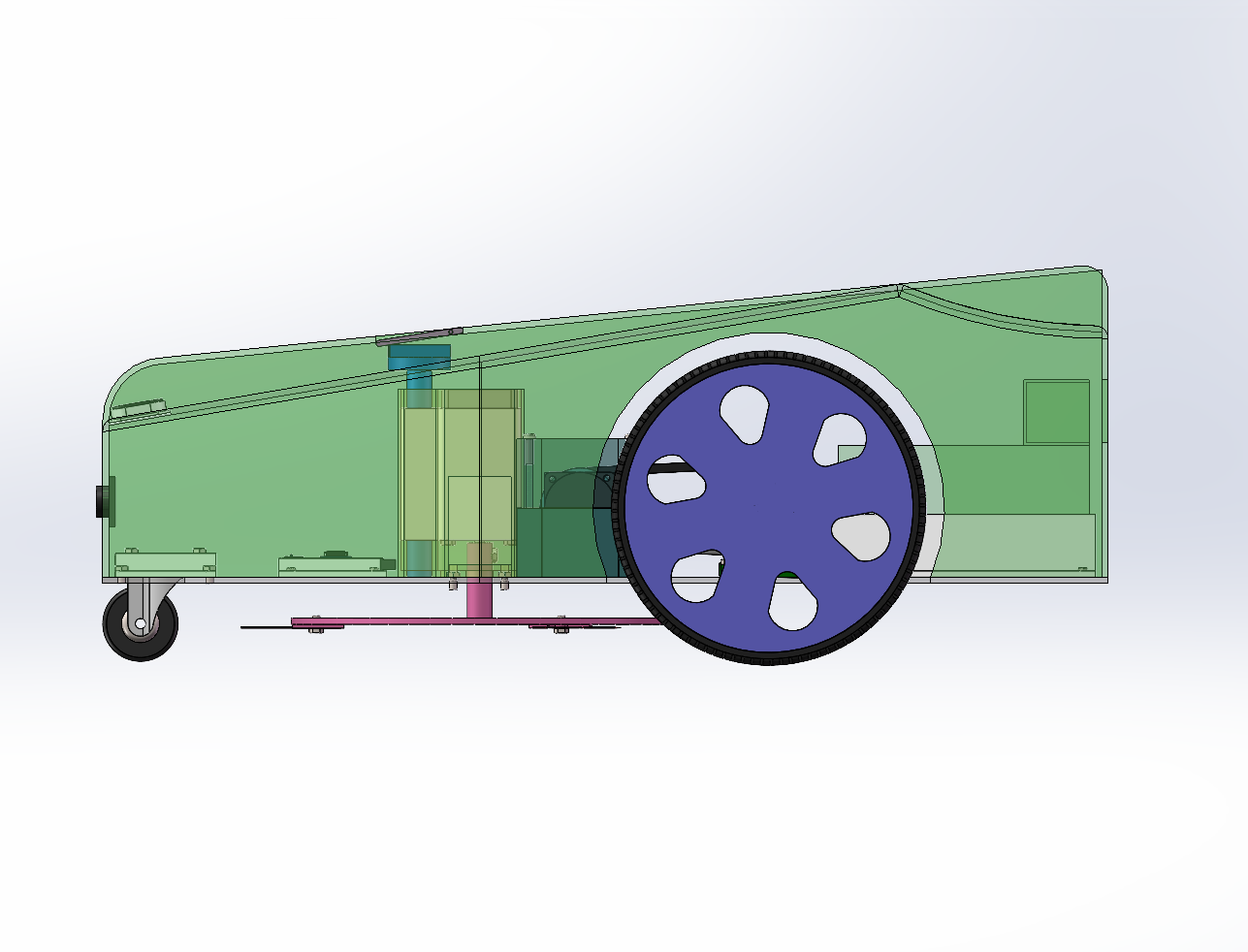 剪草机器人（SW+CAD）