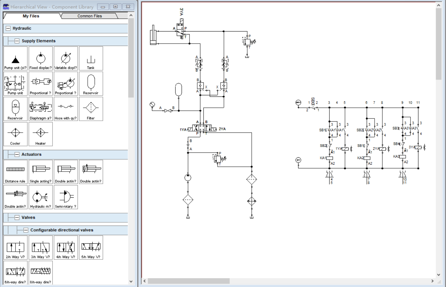 上料机液压系统设计（CAD+说明书）