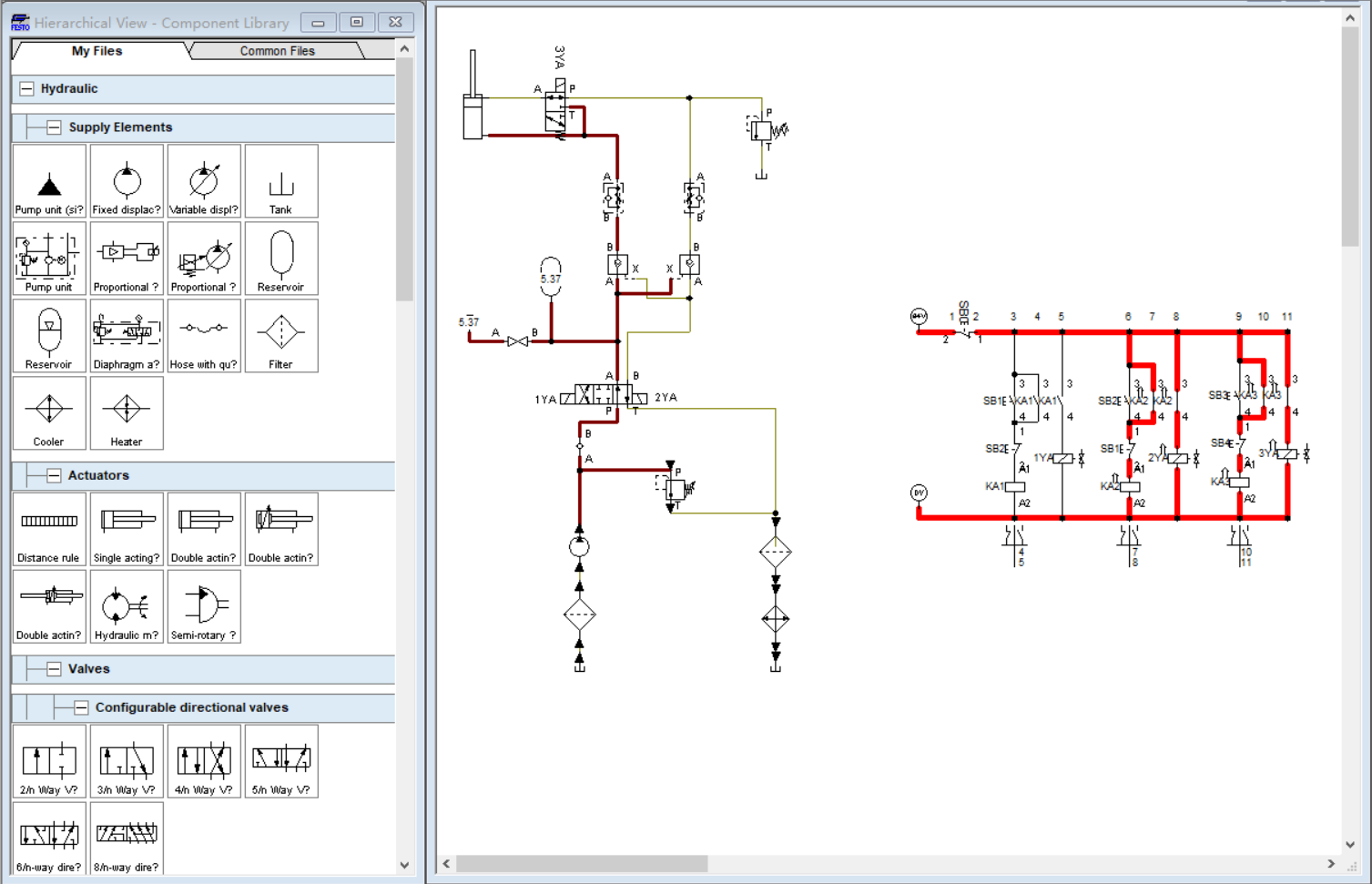 上料机液压系统设计（CAD+说明书）