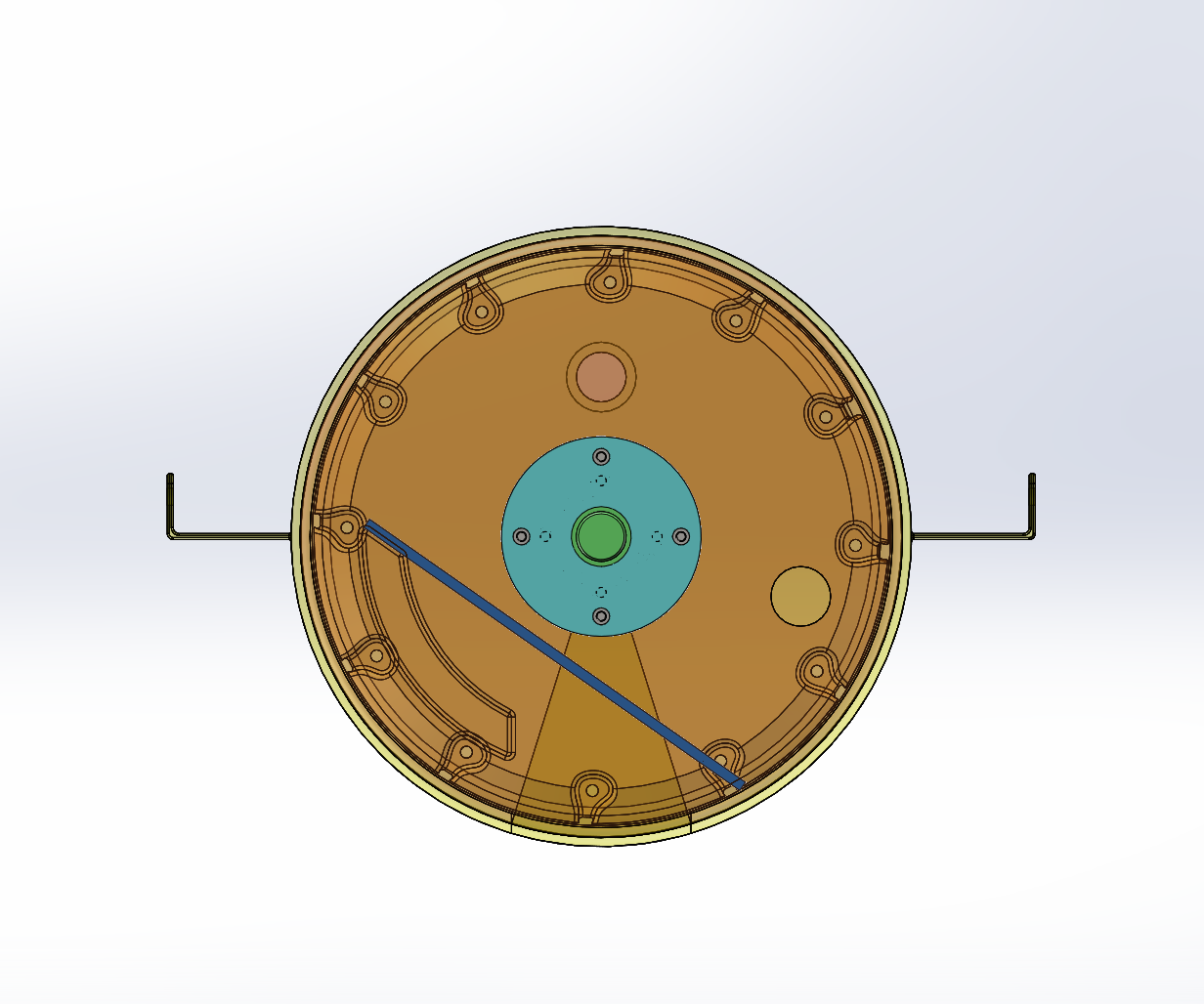 玉米气吸排种器（CAD+SW2018）
