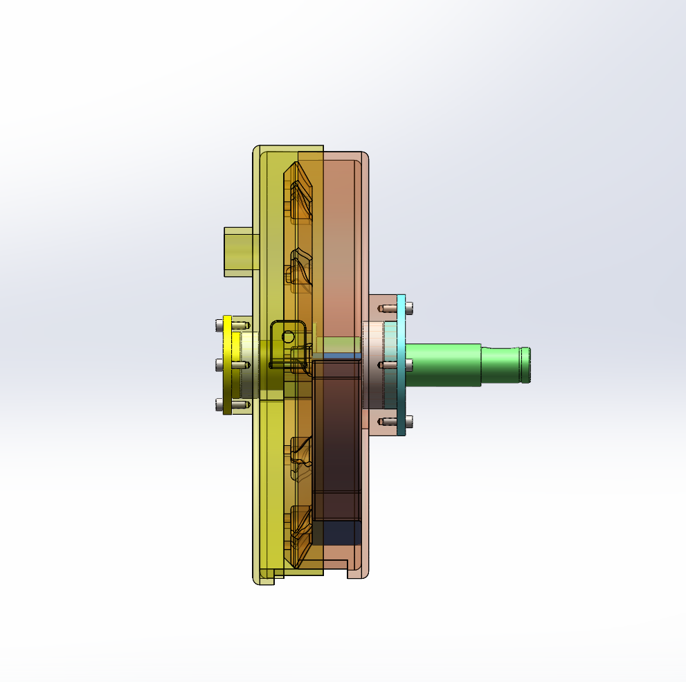 玉米气吸排种器（CAD+SW2018）