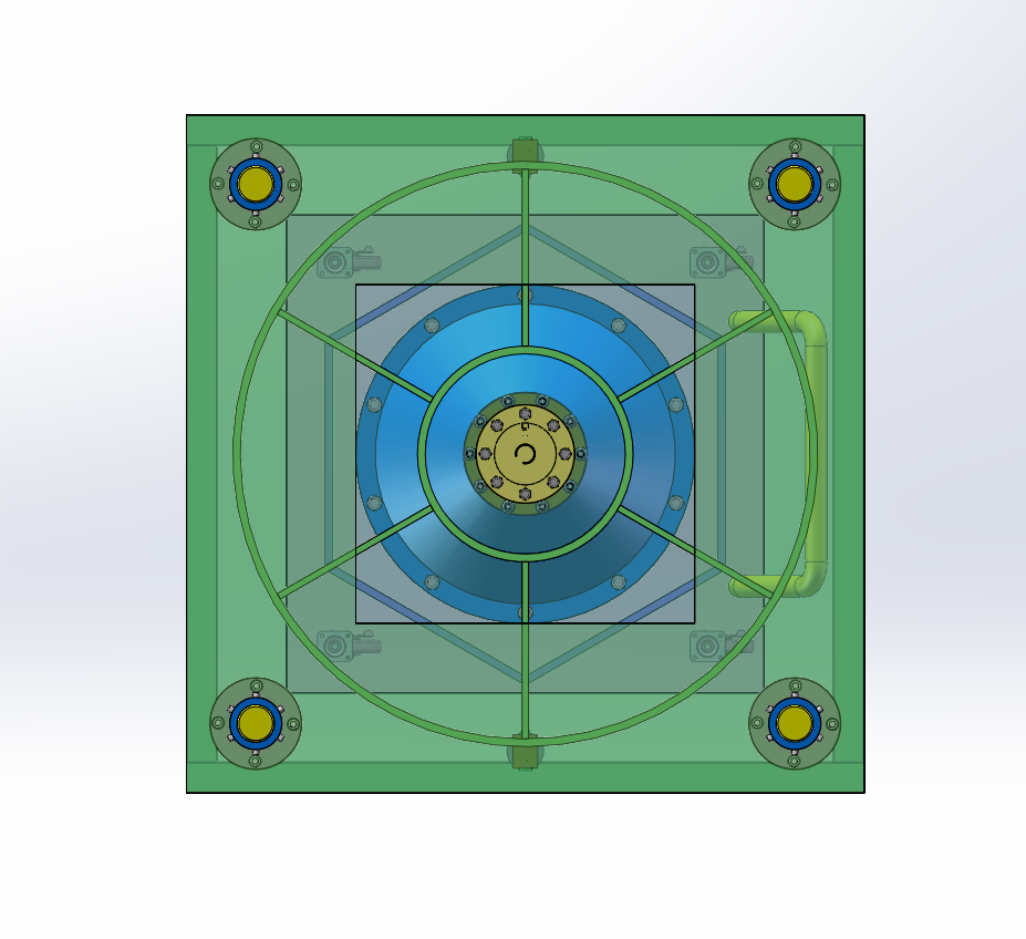 四立柱加压固化工装脱模装置设计（SW+CAD+说明书）