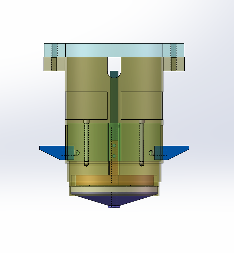 电磁铆枪设计（SW+CAD+说明书）