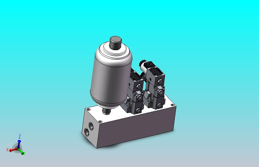 轧机AGC液压系统设计（SW+CAD+说明书）
