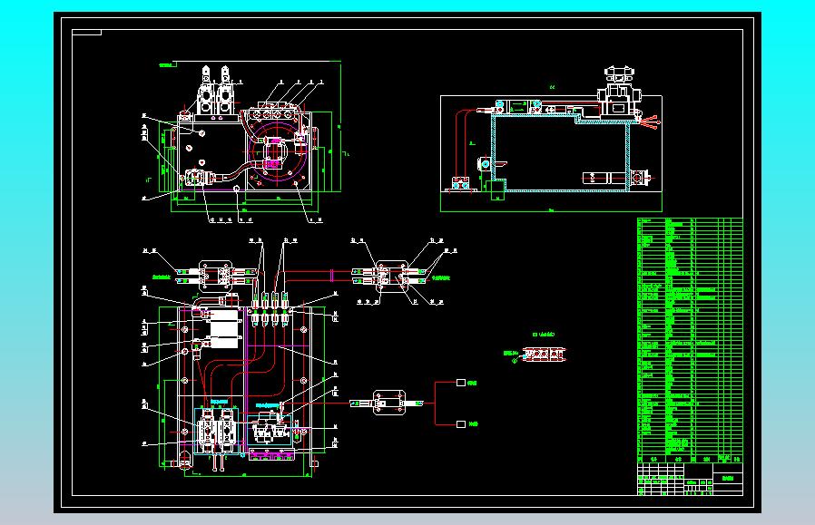 采煤机液压调高系统设计（CAD+说明书）