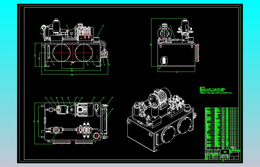 钢管水压试验机夹紧装置液压系统设计（CAD+说明书）