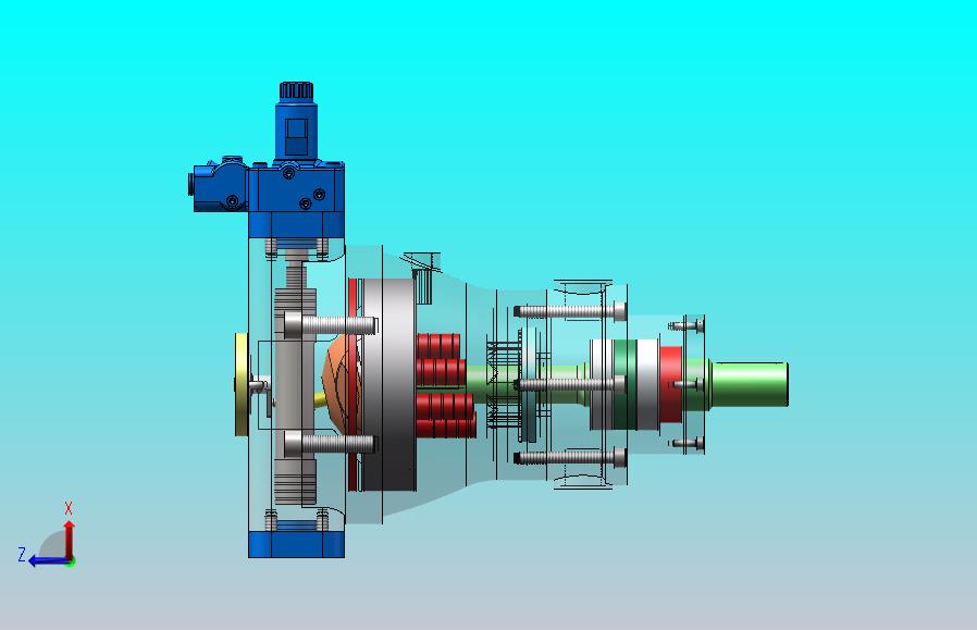 78mlr斜盘式恒压柱塞变量泵设计（SW+CAD+说明书）