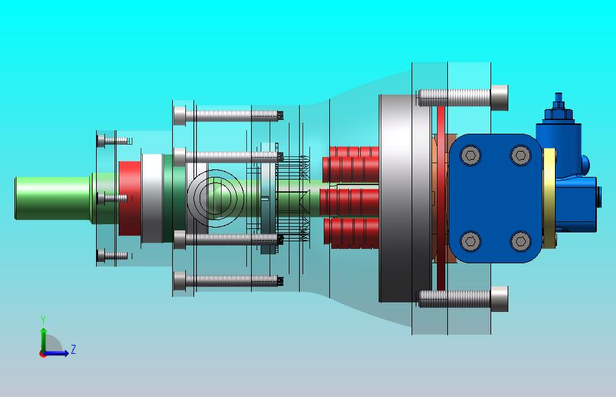 78mlr斜盘式恒压柱塞变量泵设计（SW+CAD+说明书）