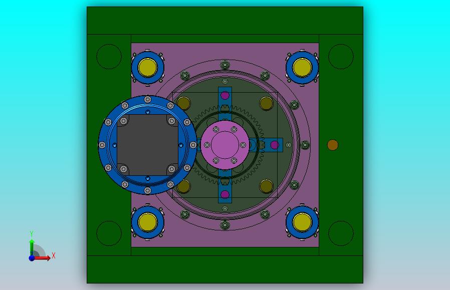 可变速度旋转腐蚀摩擦试验台的结构设计（SW+CAD+说明书）