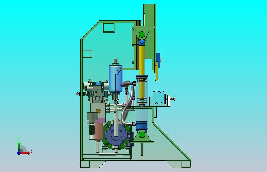 液压板料折弯机设计（SW+CAD+说明书）