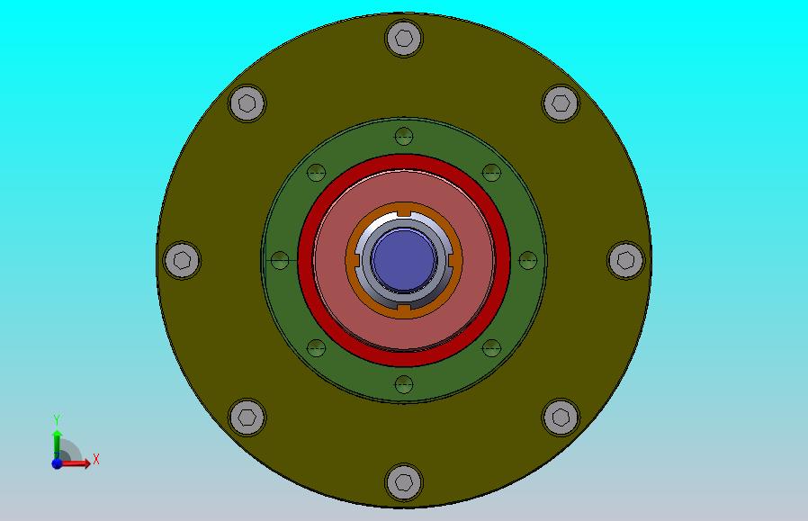 一种液驱增压缸设计（SW+CAD+说明书）