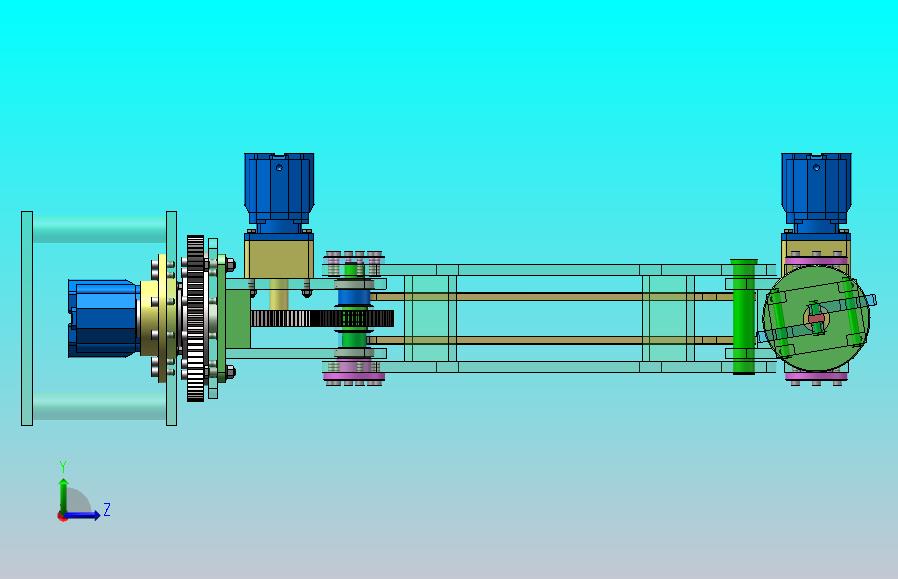 五自由度液压机械手结构设计及三维建模（SW+CAD+说明书）