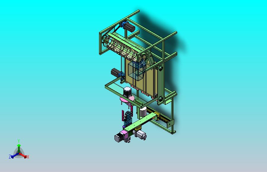 杨梅分拣包装机设计（SW+CAD+说明书）
