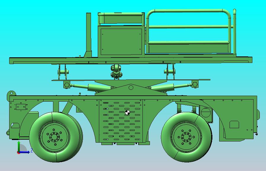 调平车液压系统设计（SW+CAD+计算）