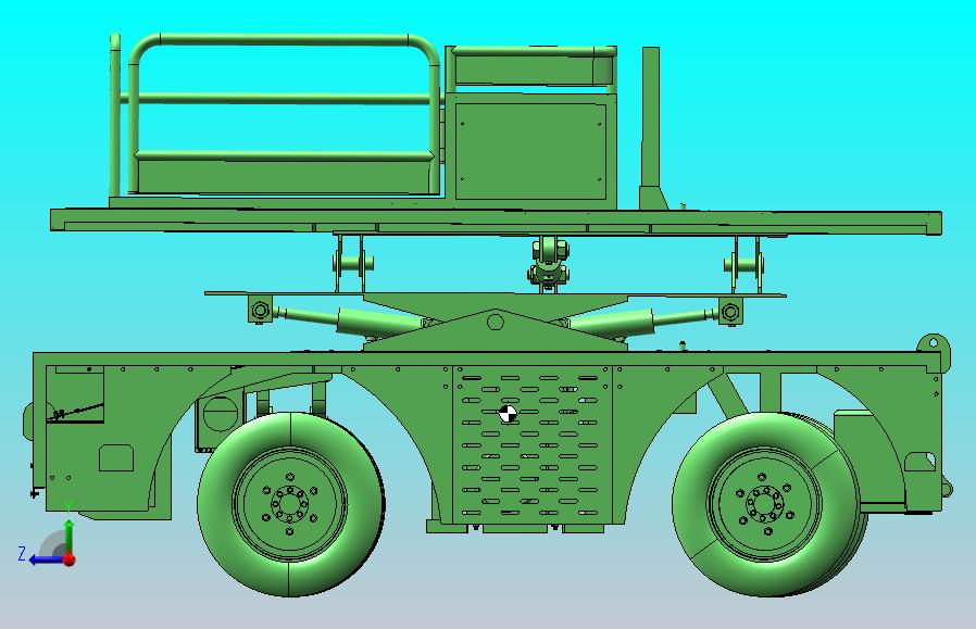 调平车液压系统设计（SW+CAD+计算）