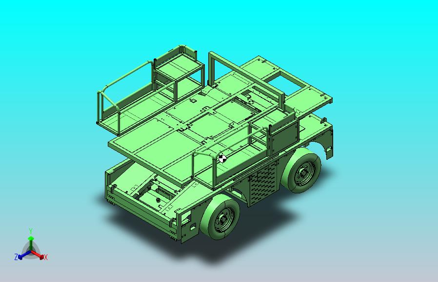 调平车液压系统设计（SW+CAD+计算）