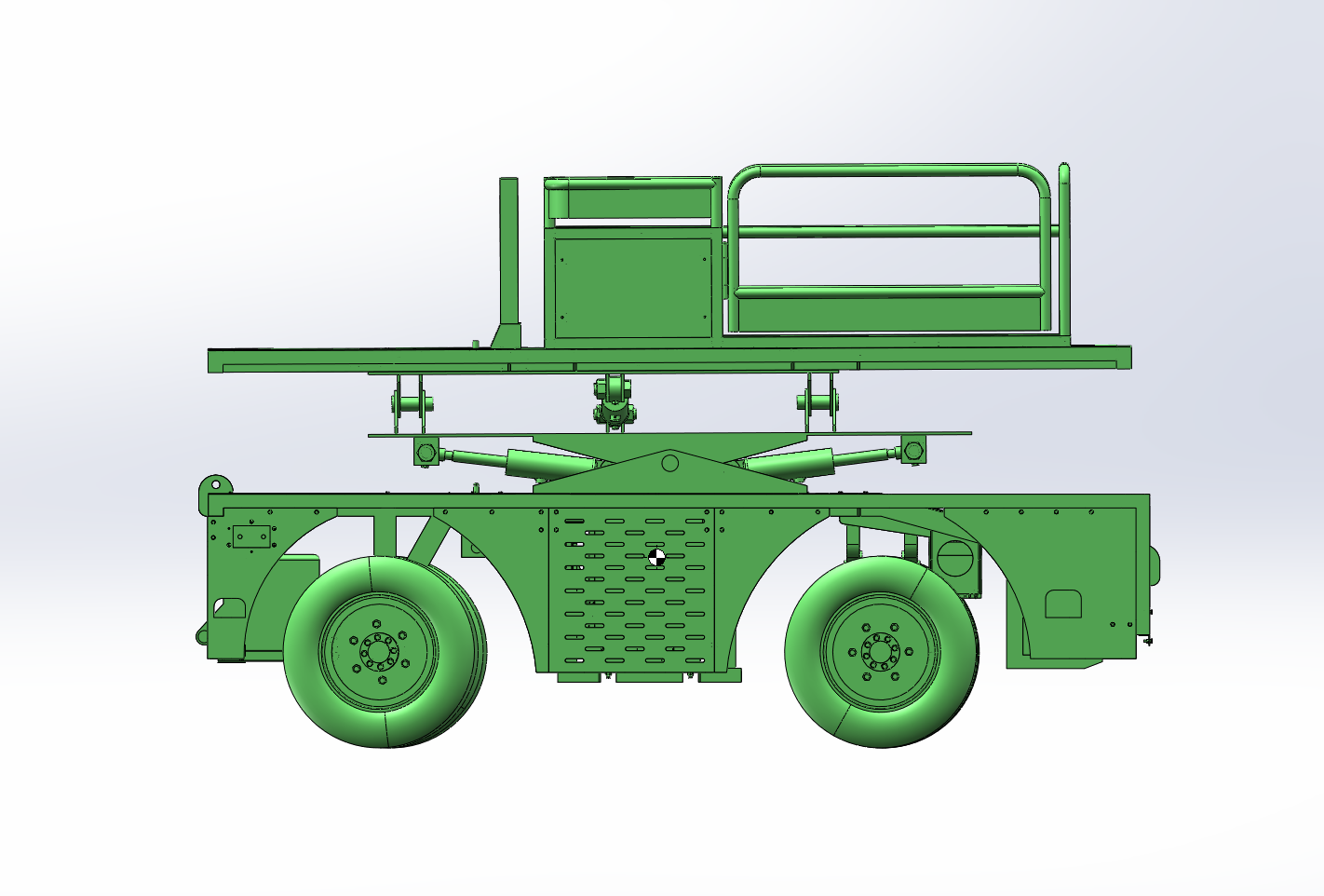 调平车液压系统设计（SW+CAD+计算）