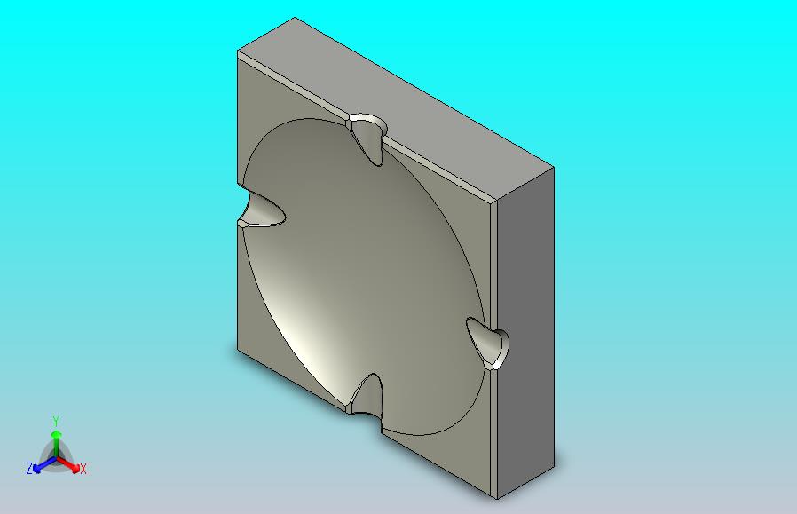 玻璃烟灰缸3D数据
