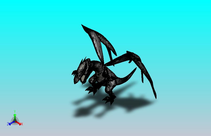 white-dragon-blue-eyes动漫人物游戏