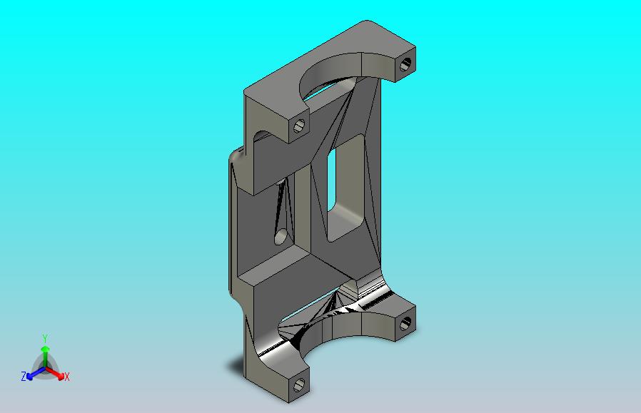 3d打印手持摄像机云台