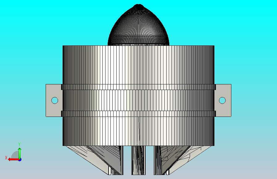 90mm 11叶轮 蜗轮发动机