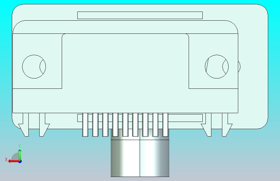 RS232 线及卧式插座