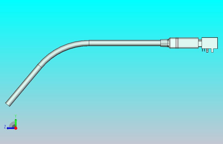 USB-typeB 线及卧式插座
