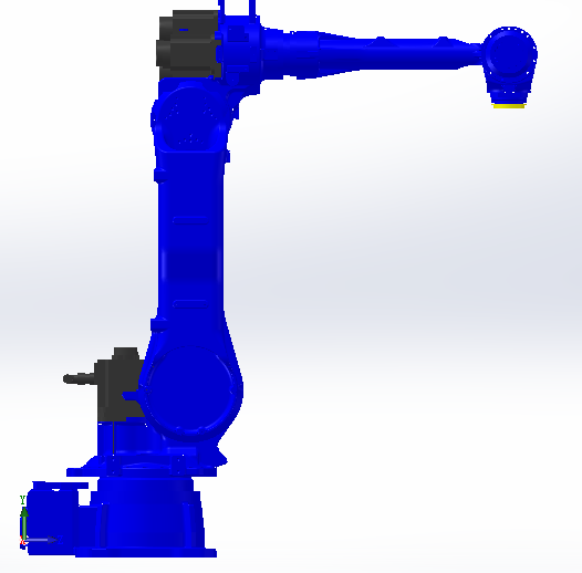 安川motomanMPL80码垛搬运机器人模型