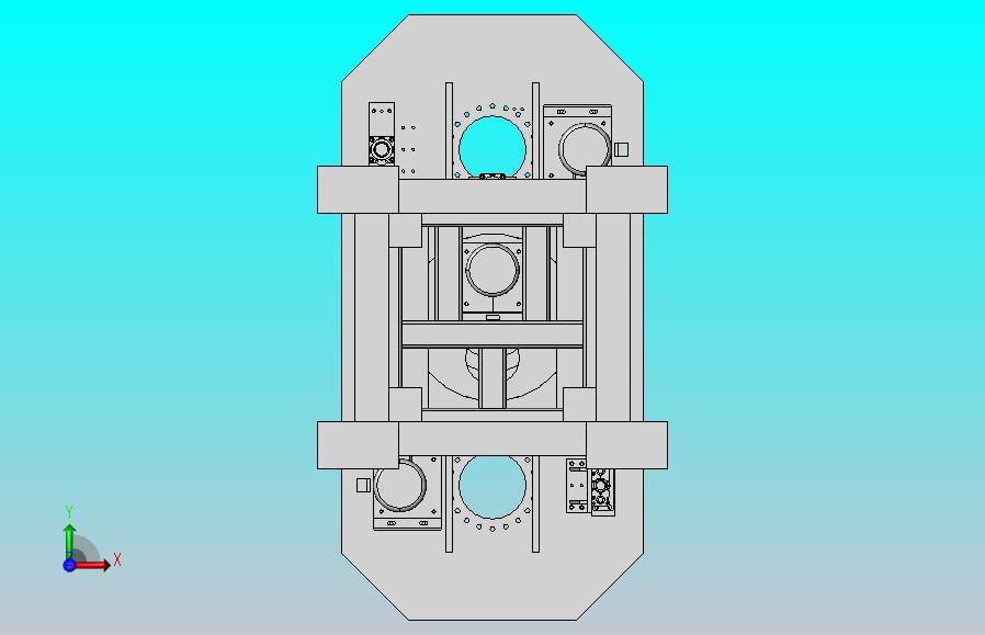 法兰盘摆放物料台