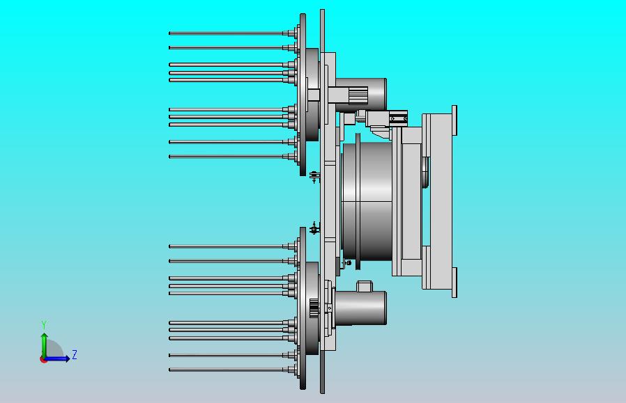 法兰盘摆放物料台