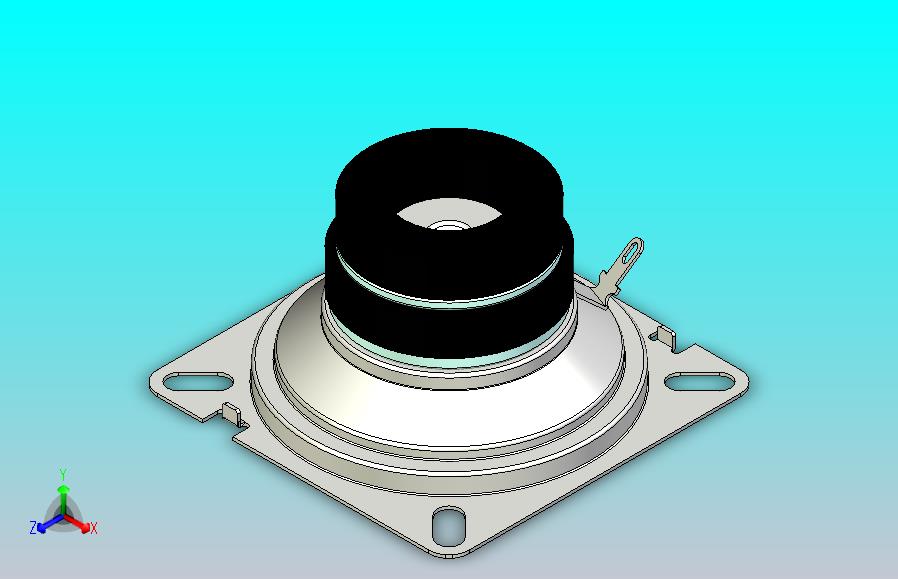 一款音响用的高音喇叭3D数据