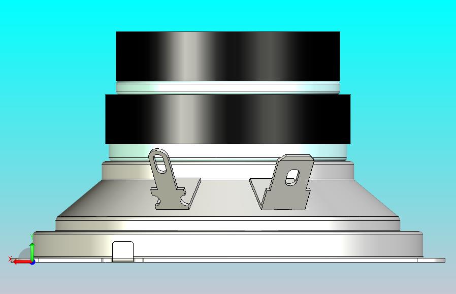 一款音响用的高音喇叭3D数据