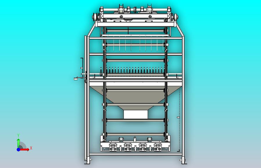 全自动拆包机3D图纸
