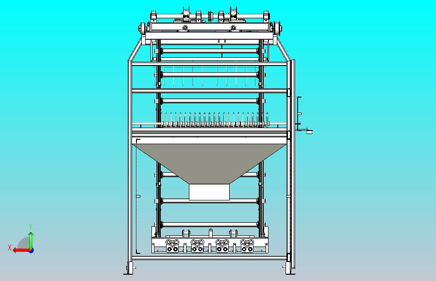 全自动拆包机3D图纸