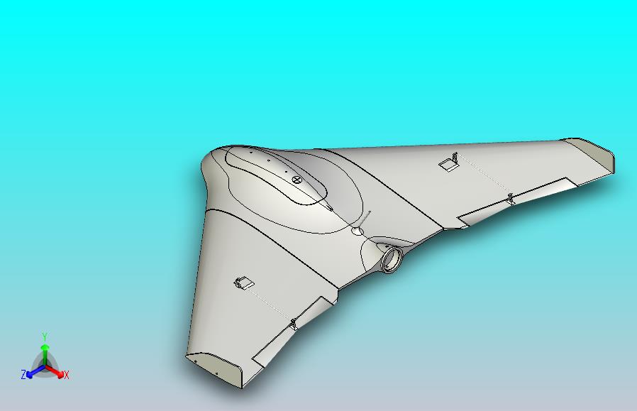 UAV无人机3D模型