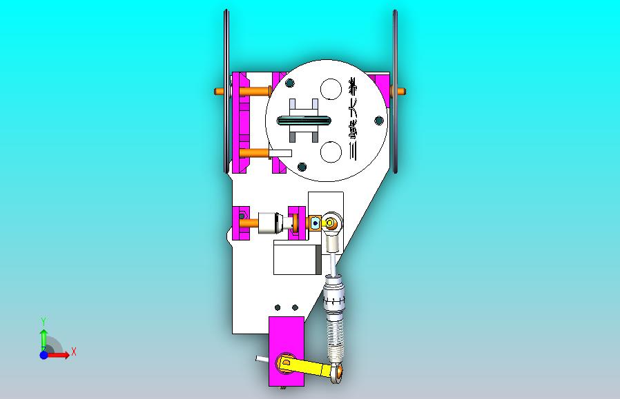 无碳小车3D模型